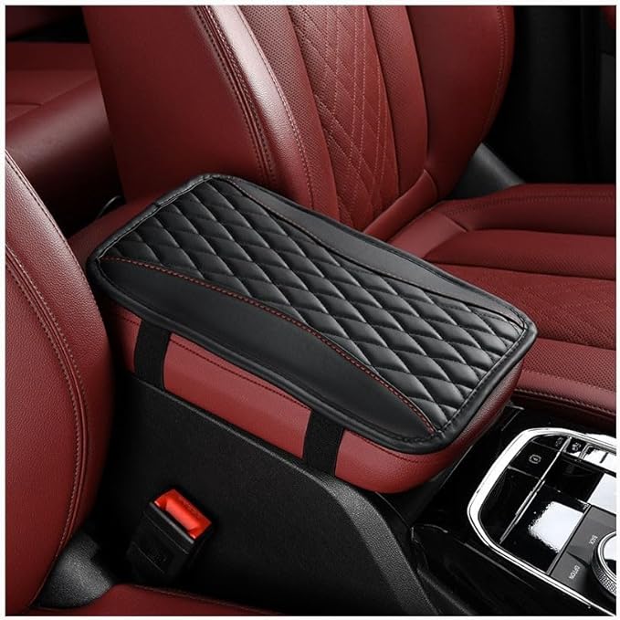 Auto Center Console Pad for Volkswagen Golf Variant(2017-2020) Accessories Car Armrest Cushion Protects Your armrest and Feels Comfortable on Your Elbows and arms
