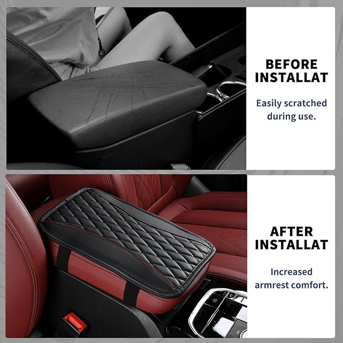 Auto Center Console Pad for Honda ZR-V(2023) Accessories Car Armrest Cushion Protects Your armrest and Feels Comfortable on Your Elbows and arms