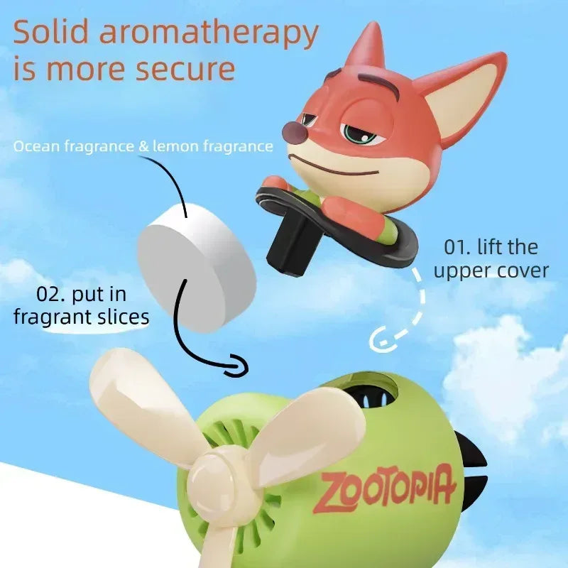 Zootopia Nick & Judy Car Air Freshener