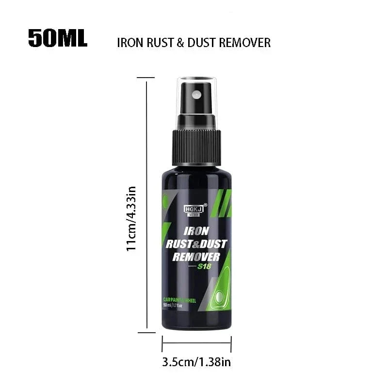 Iron Powder & Rust Remover Spray for Metal Surface Protection